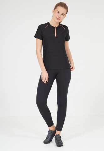 ENDURANCE Skinny Sports trousers 'Hulda' in Black