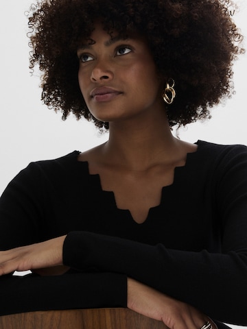 bonprix Pullover in Schwarz