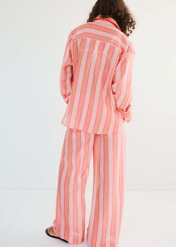 MANGO Bluse 'Clay' in Orange