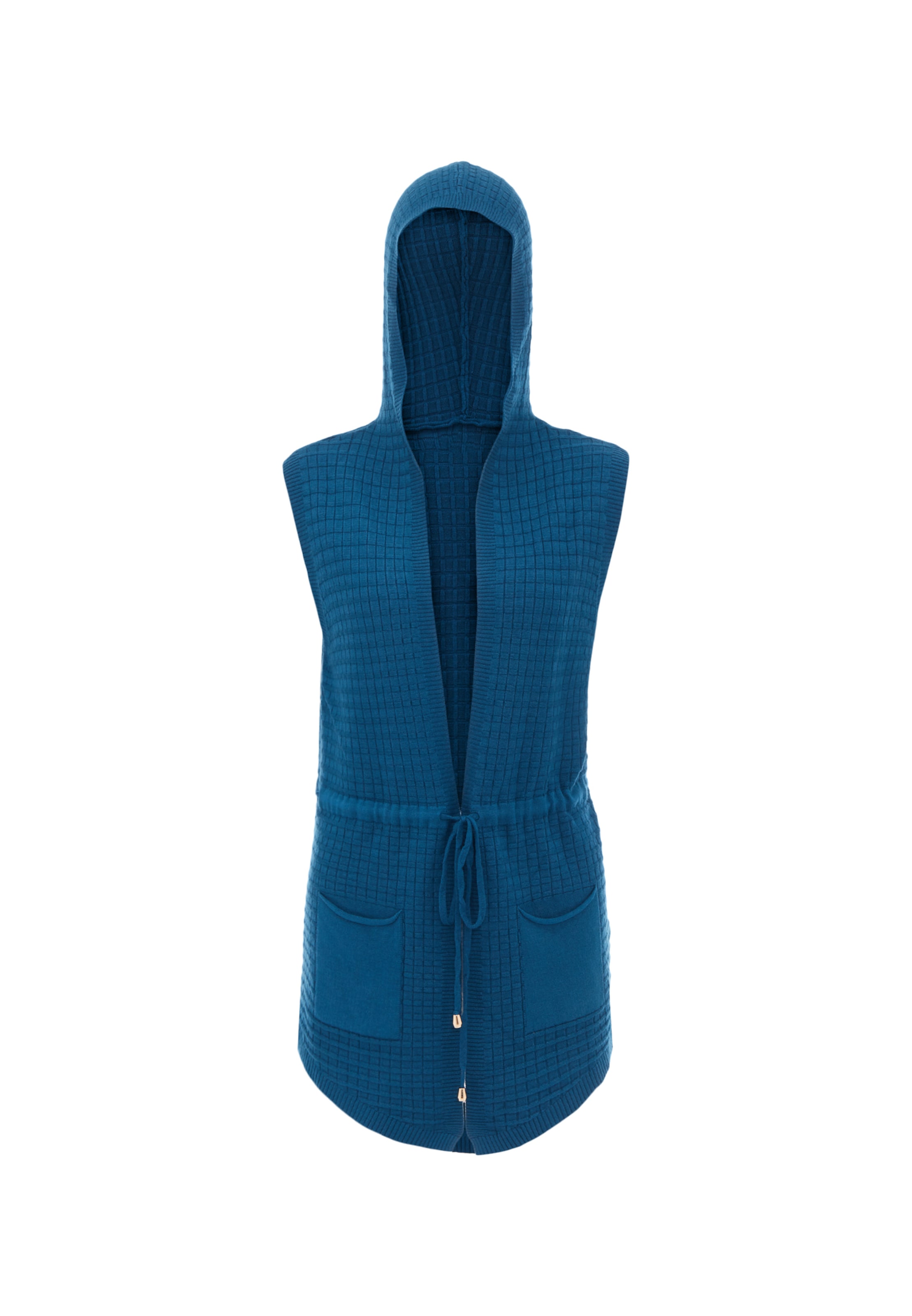 COBIE Knit cardigan in Green: front