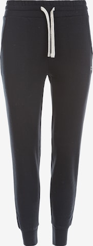 Cruz Regular Trainingshose 'Regent' in Schwarz: Vorderseite