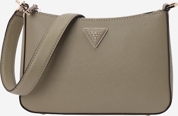 GUESS - Mala de ombro 'Jazlynn' em verde: frente