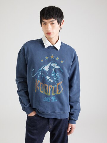 The Kooples Sweatshirt in Blue: front