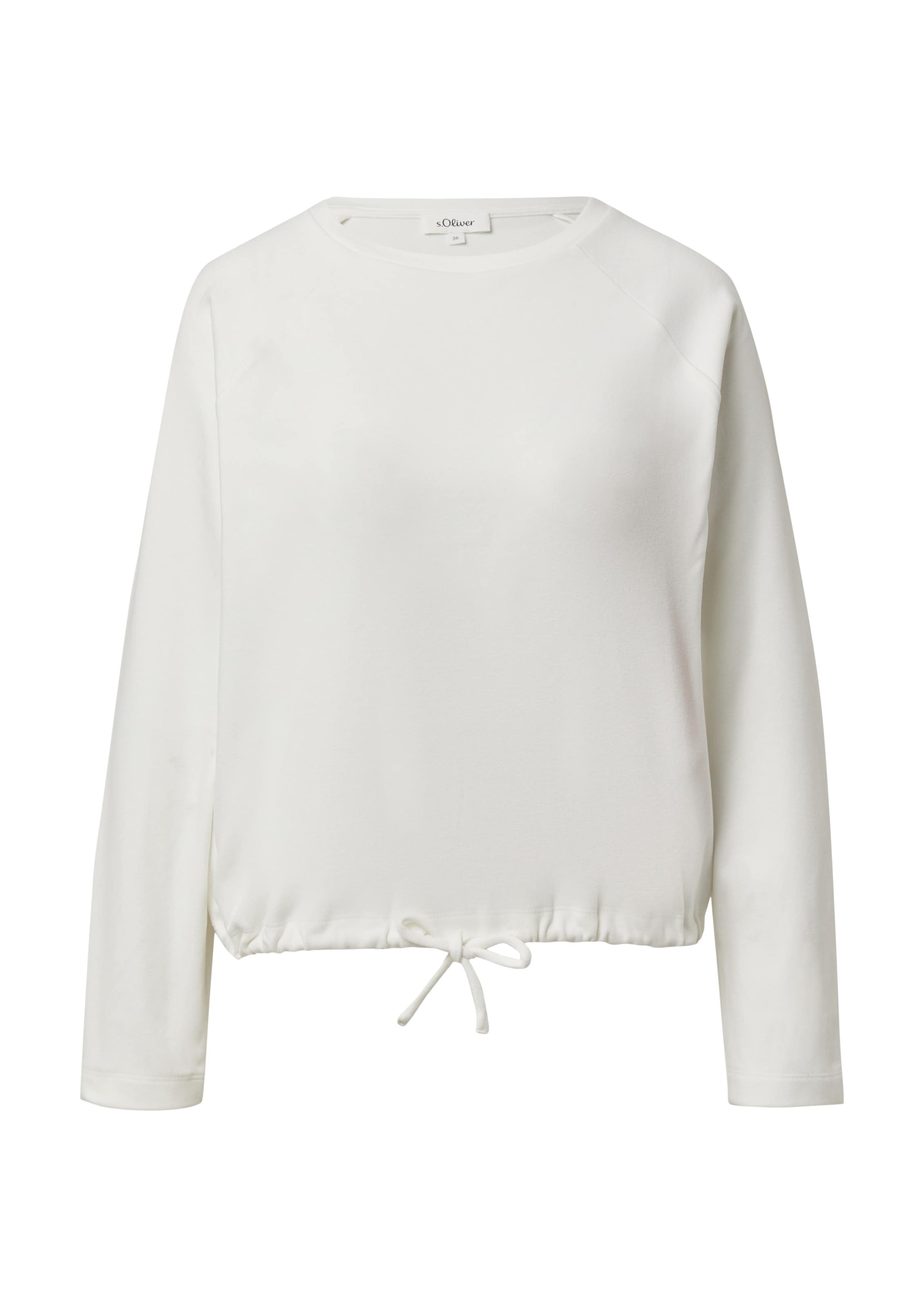 s.Oliver Sweatshirt in Beige