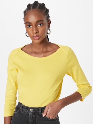 T-shirt UNITED COLORS OF BENETTON en jaune : devant