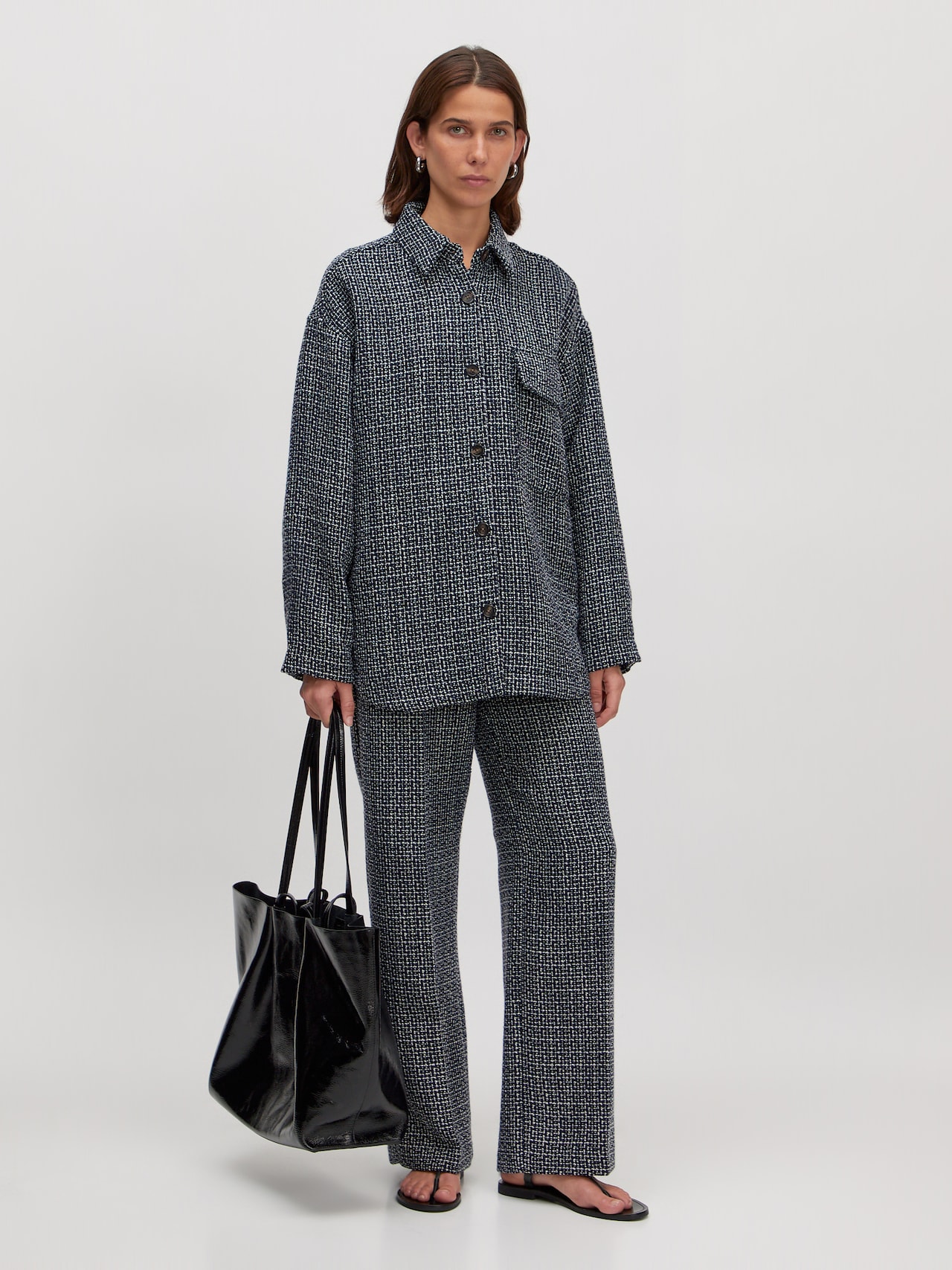 EDITED Produkte Bluse 'Anisha' grau