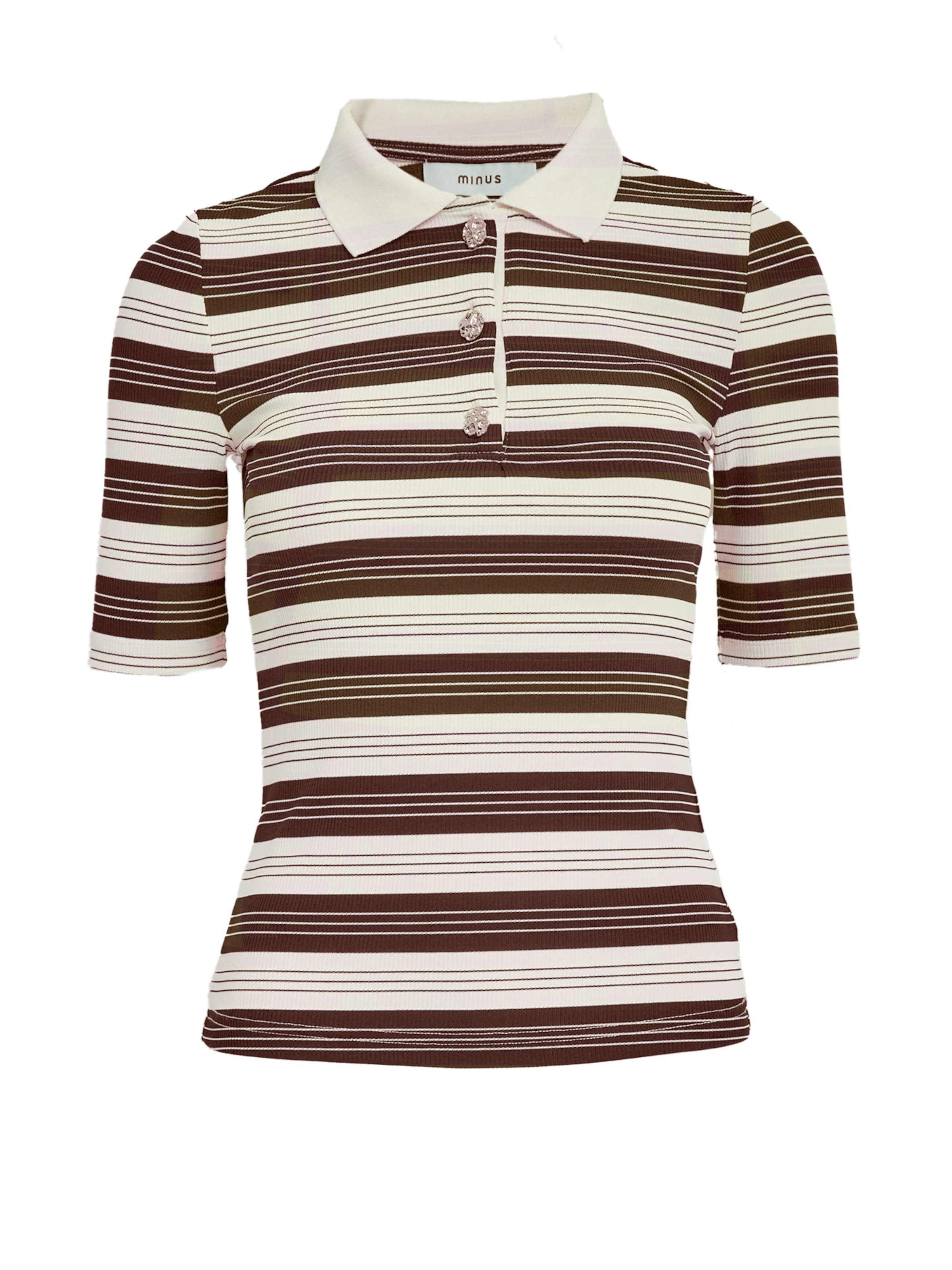 minus Top 'Pammie' w kolorze brązowy: przód