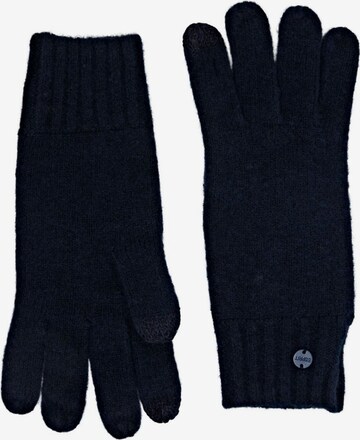 Gants ESPRIT en bleu : devant