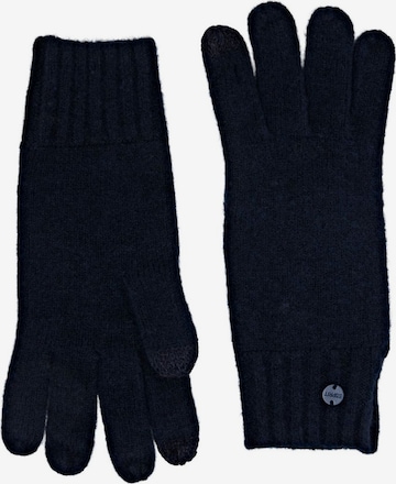 ESPRIT Full Finger Gloves in Blue: front