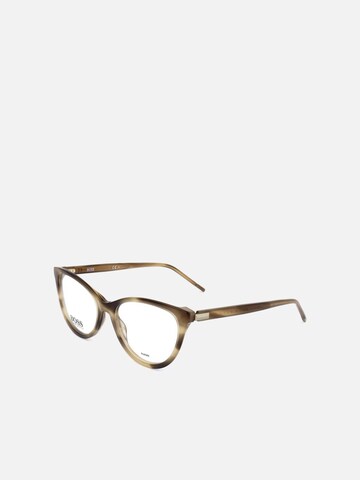HUGO BOSS Sonnenbrille 'Hugo Boss BOSS 1206 horn 54/18/145 Eyewear Frame'‌‌‌‌‌‌‌‌‌‌ in Braun: Vorderseite