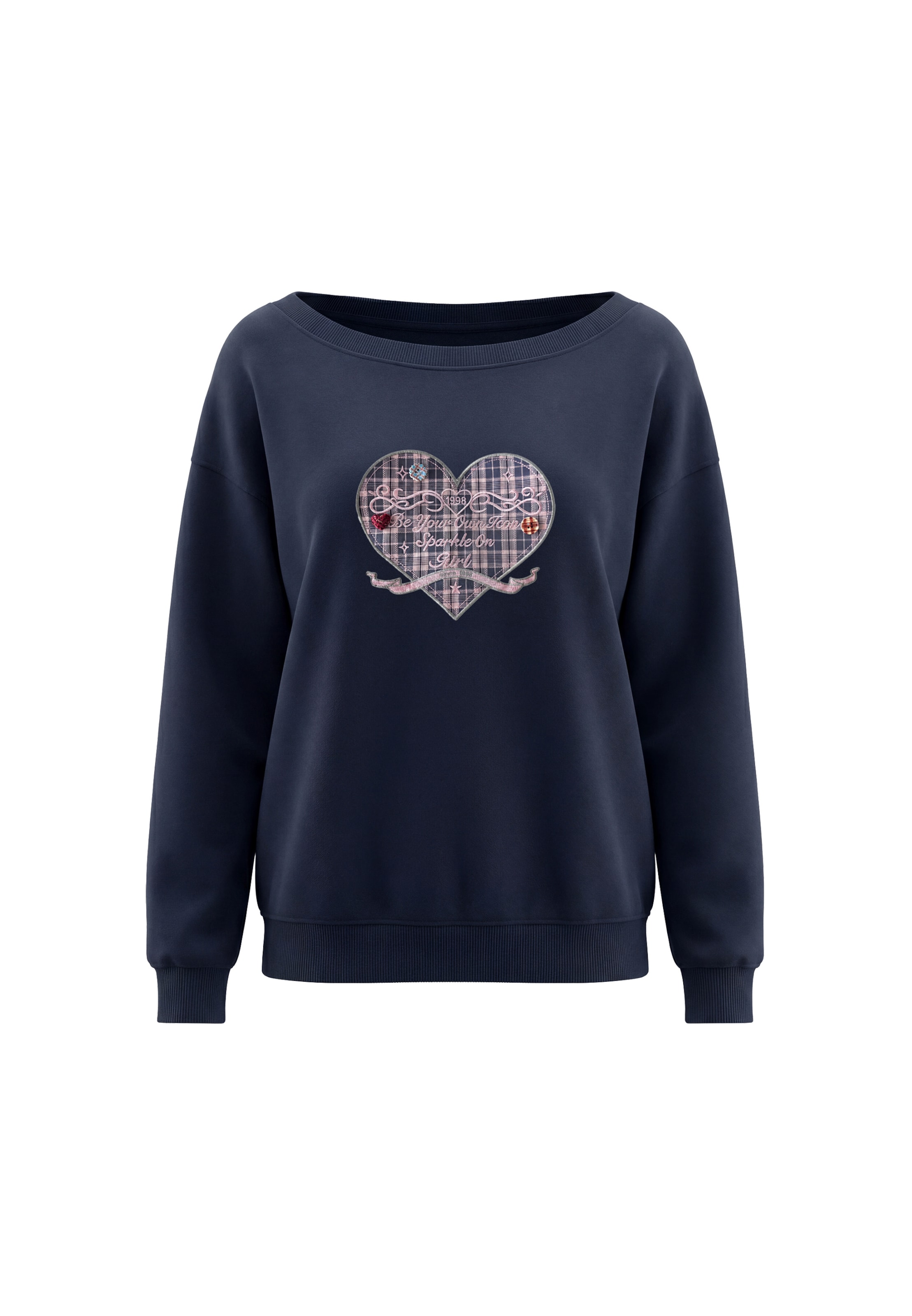 Sweat-shirt MYMO en bleu : devant