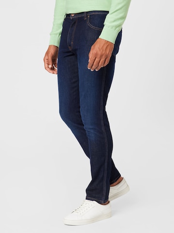 WRANGLER Slimfit Jeans 'TEXAS SLIM' in Blauw: voorkant