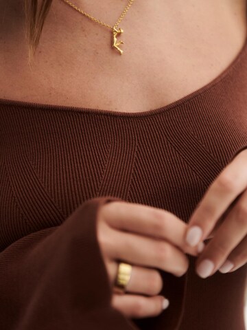 ABOUT YOU x Laura Giurcanu - Jersey en marrón
