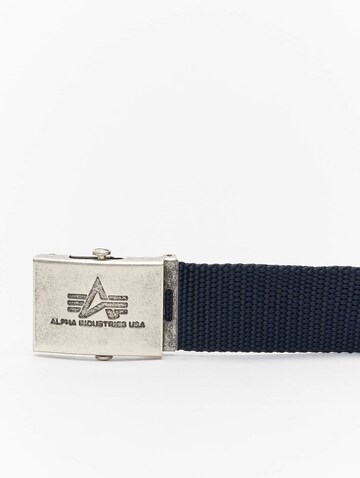 ALPHA INDUSTRIES Riem in Blauw