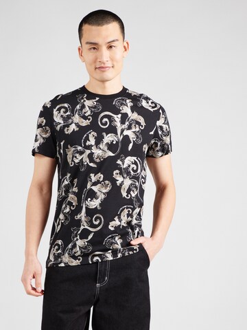 Versace Jeans Couture Shirt in Black: front