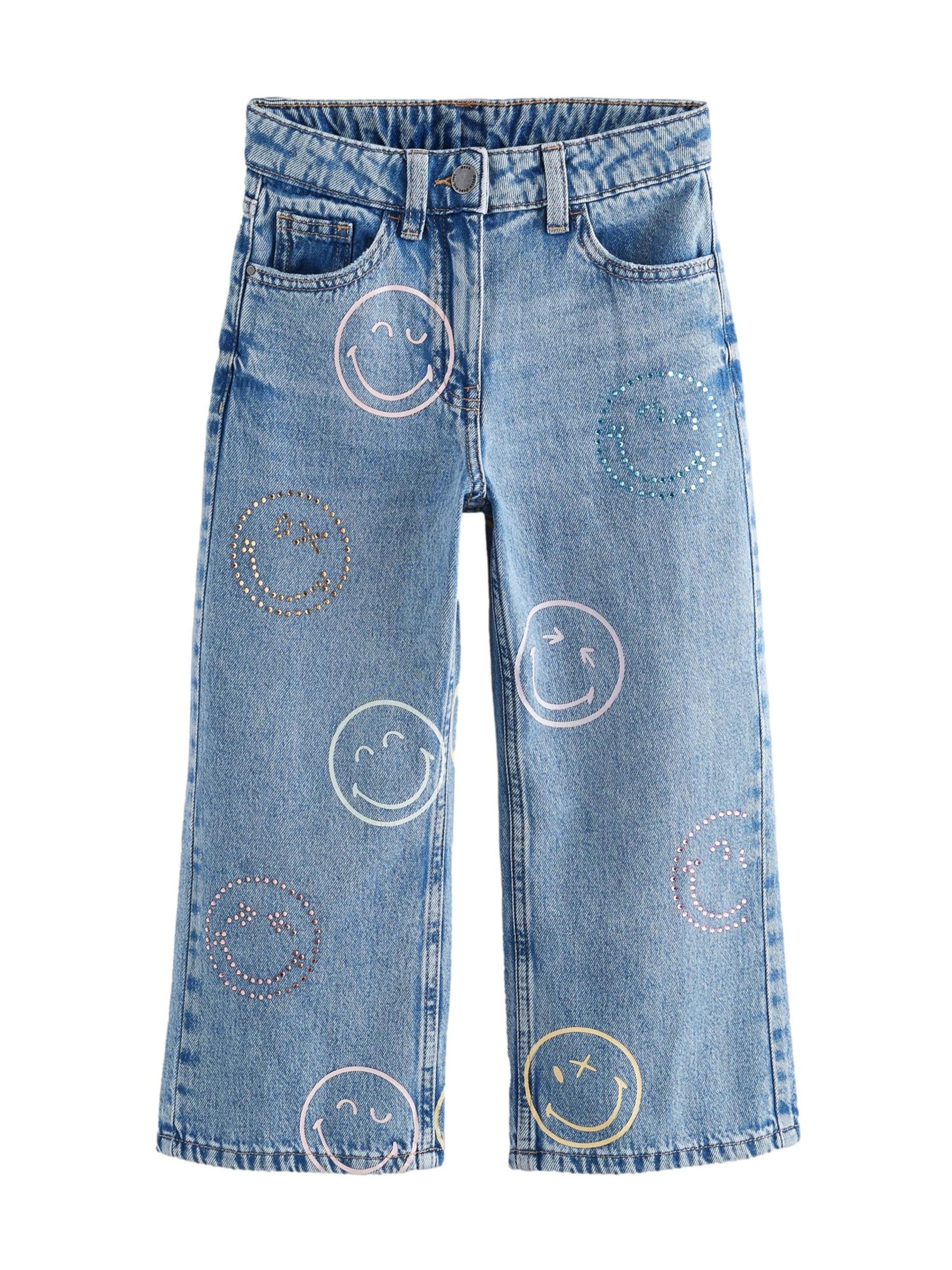 Next Bő szár Farmer 'SmileyWorld' - kék: elől