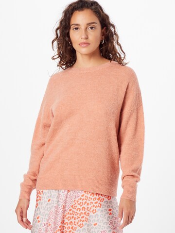 Pullover 'Femme' di MSCH COPENHAGEN in arancione: frontale