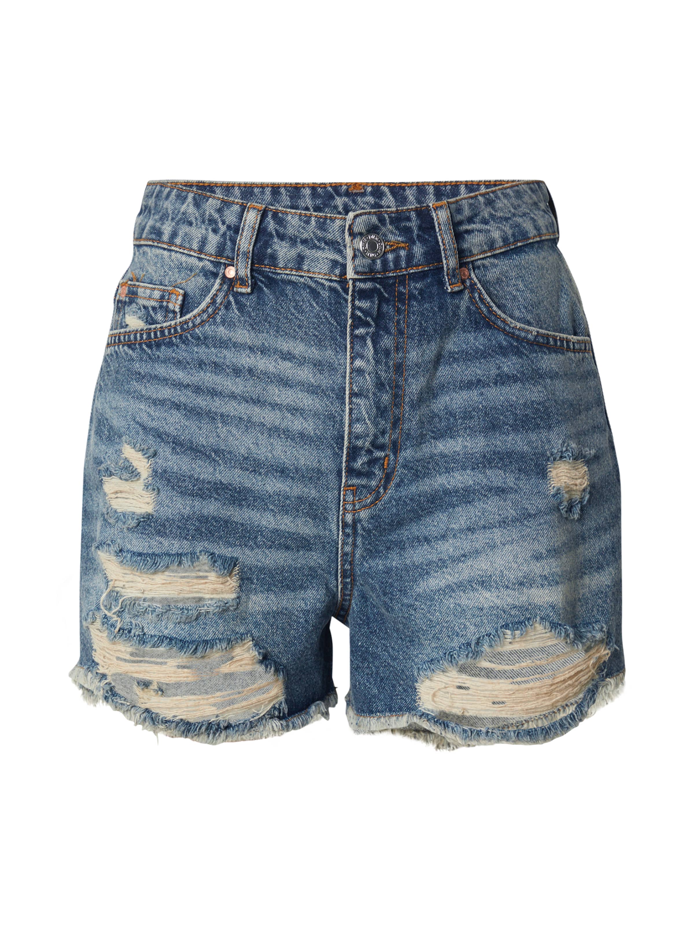 Trendyol regular Τζιν σε μπλε: μπροστά