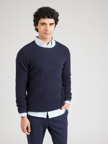INDICODE JEANS Πουλόβερ 'Hoffvin' σε μπλε: μπροστά