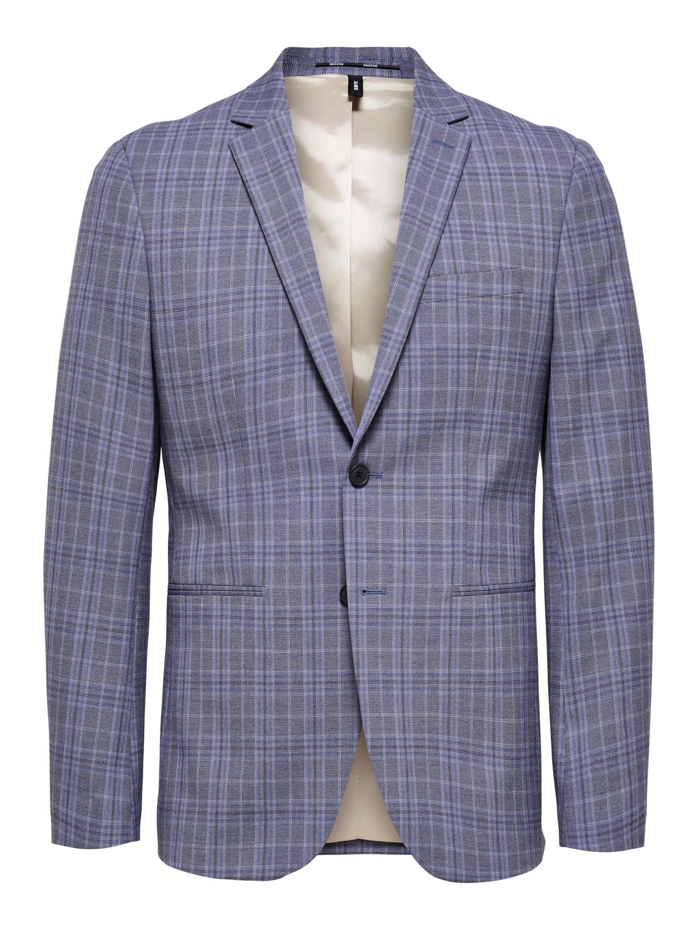 SELECTED Regular fit Suit Jacket 'LIAM' in Grey: front