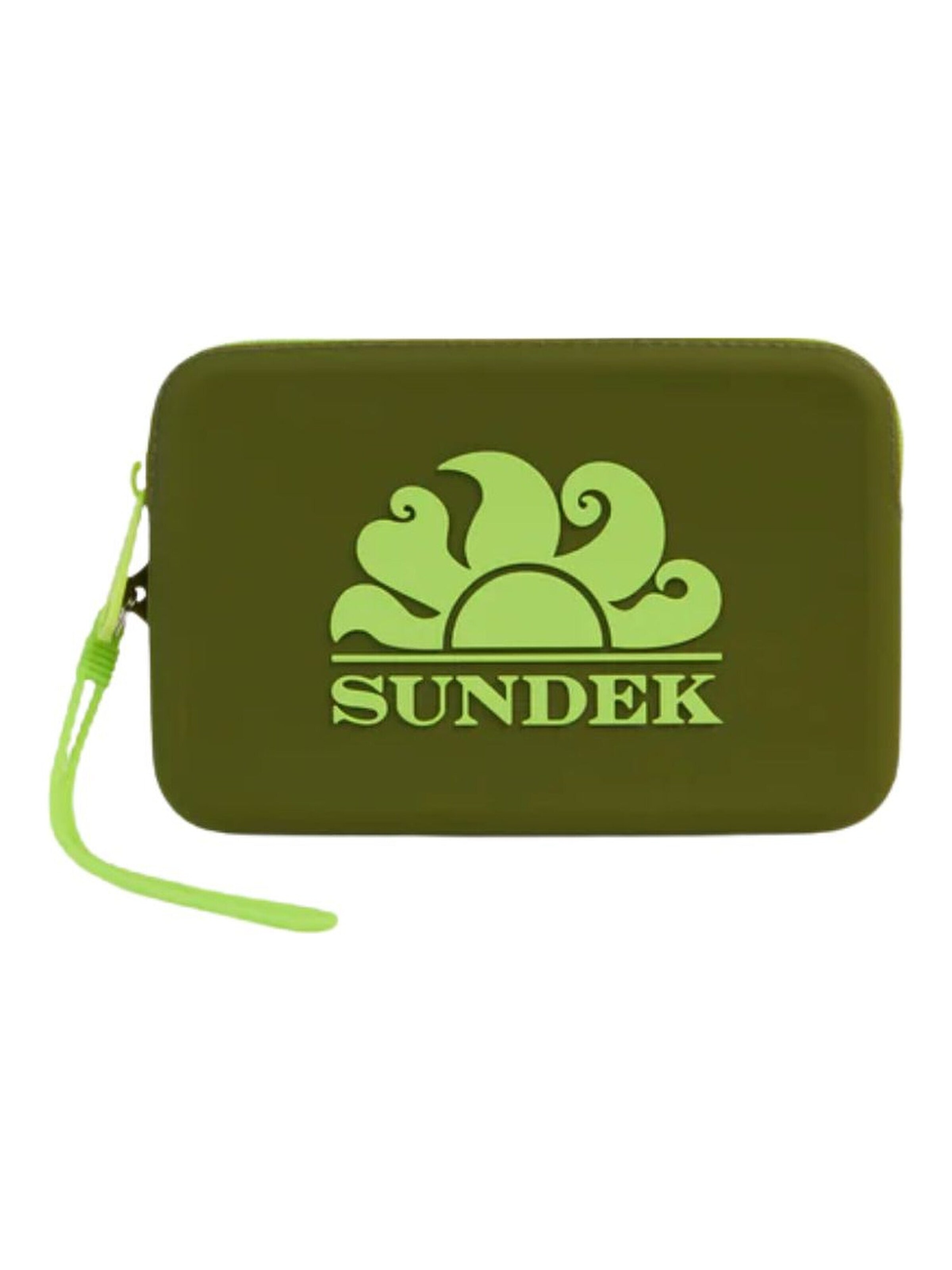 Borsa a mano di Sundek in verde: frontale
