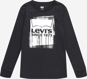 Levi's Kids Shirt in Zwart: voorkant