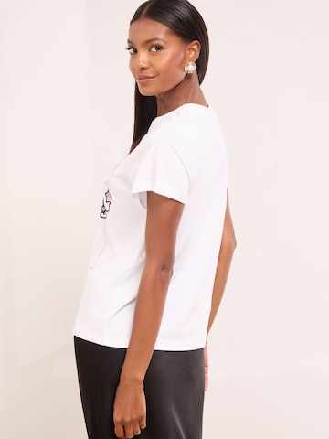 Lipsy Tričko - Biela