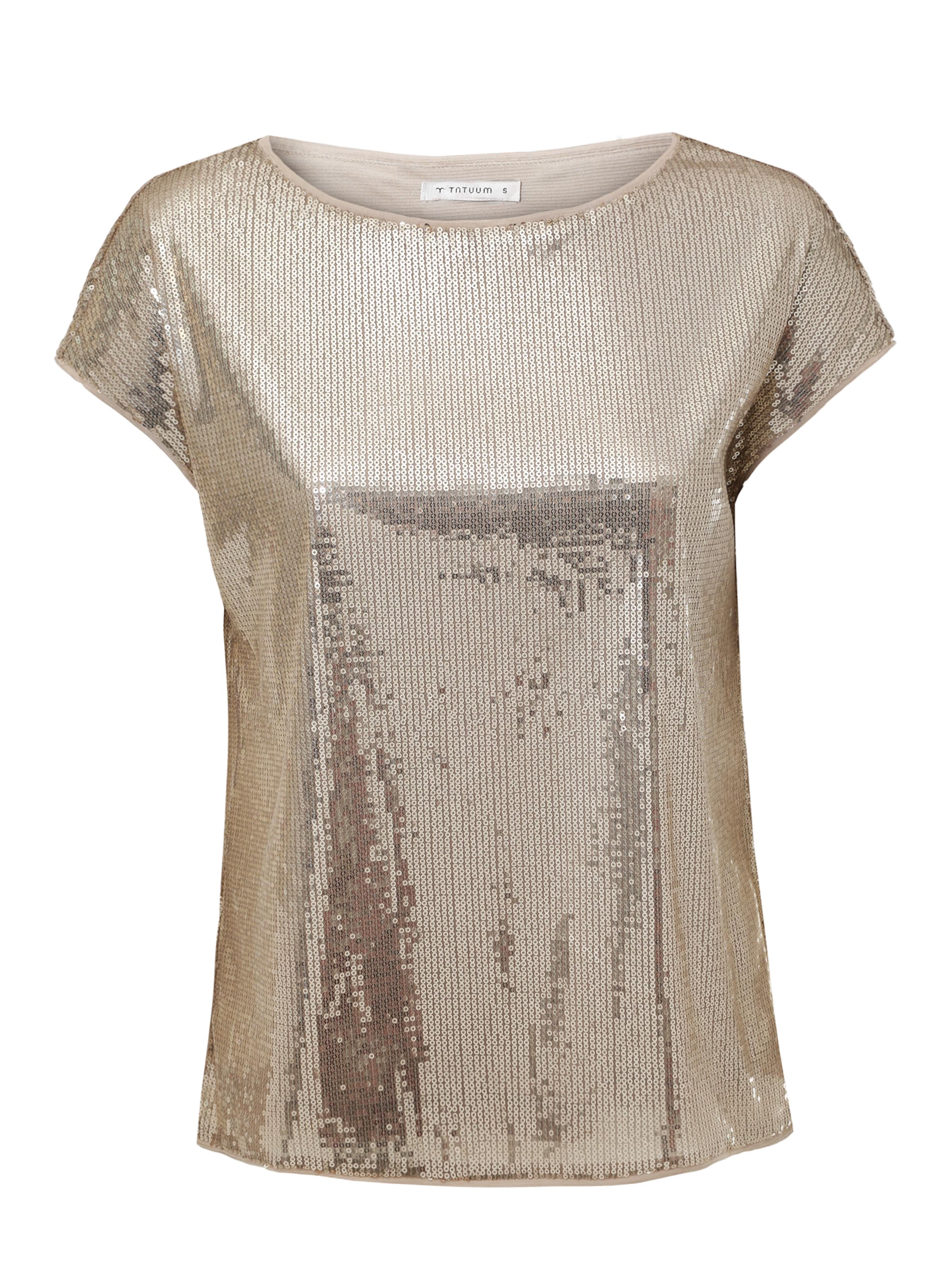 T-shirt 'Cekina' TATUUM en beige : devant