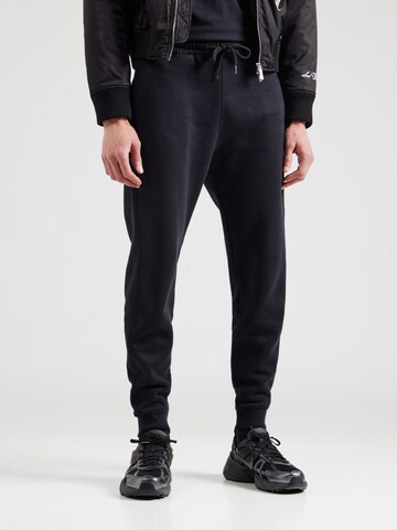 HOLLISTER - Tapered Pantalón en negro: frente