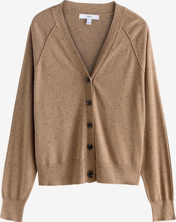 Next Neuletakki värissä beige: etupuoli