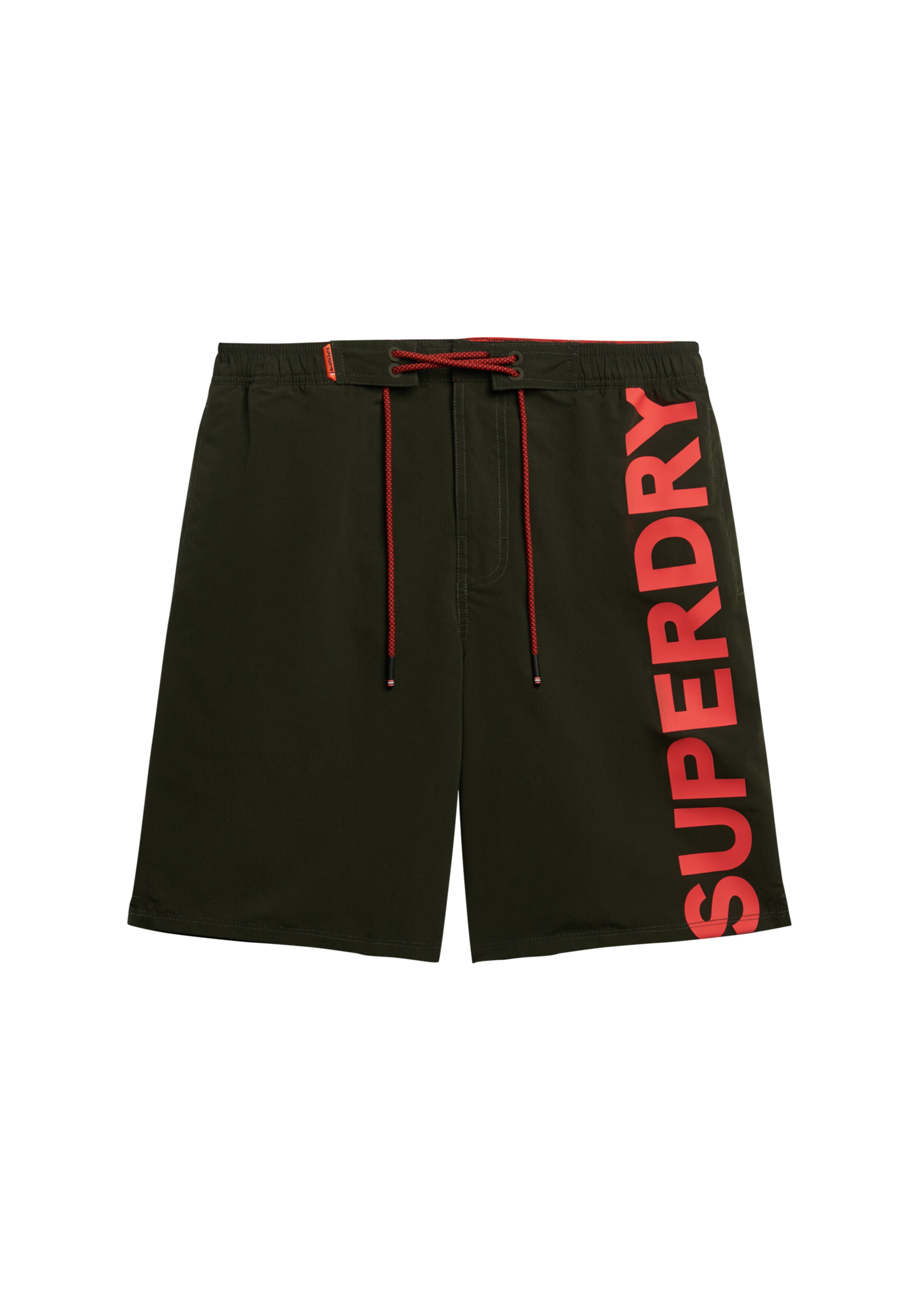 Superdry Boardshorts in Groen: voorkant