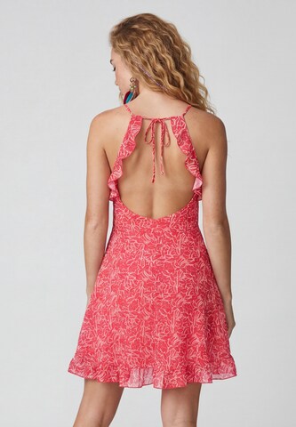 IZIA - Vestido 'Festival Collection' em vermelho