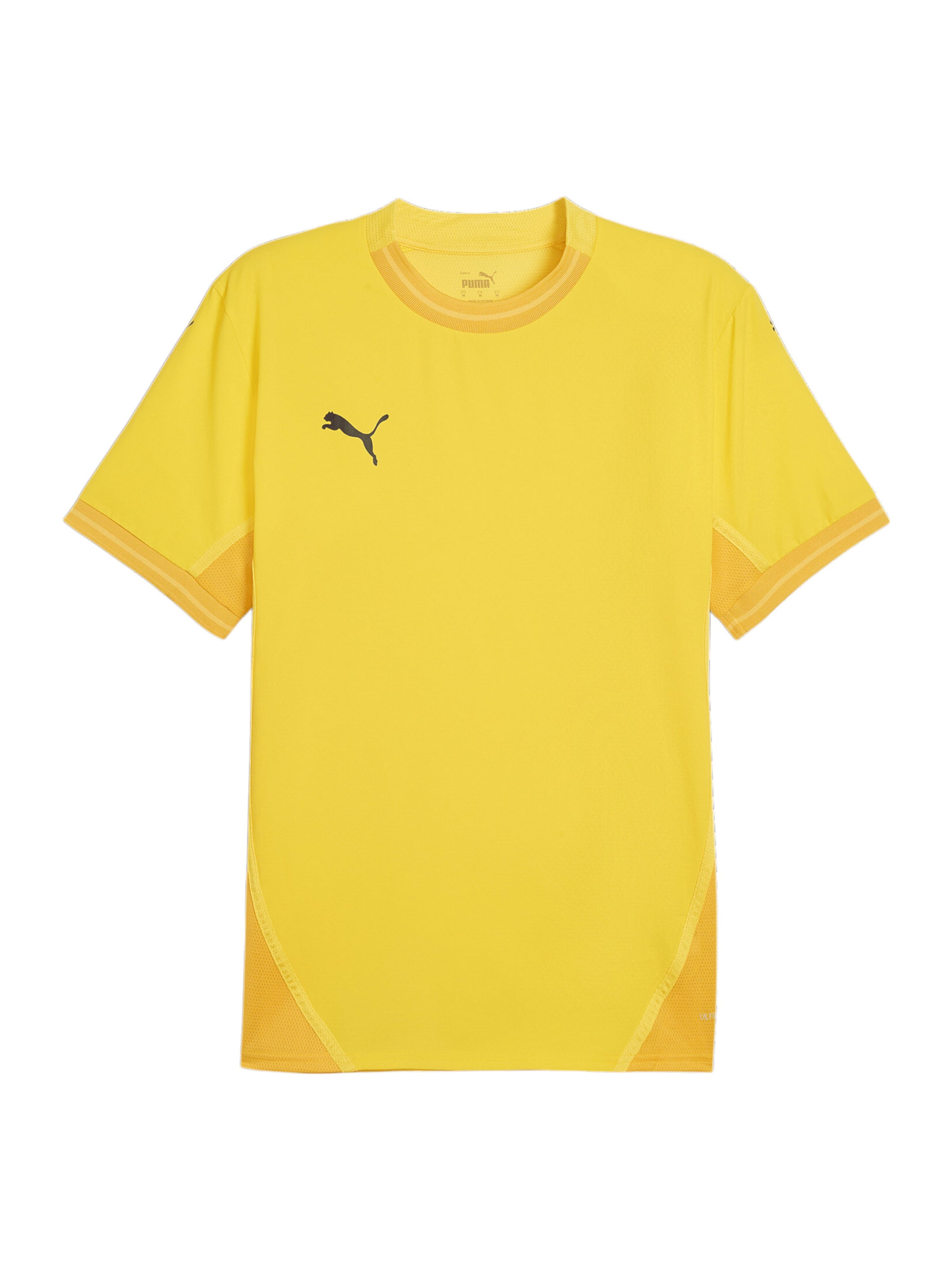 PUMA Funktionsshirt 'TeamFinal' in Gelb: Vorderseite