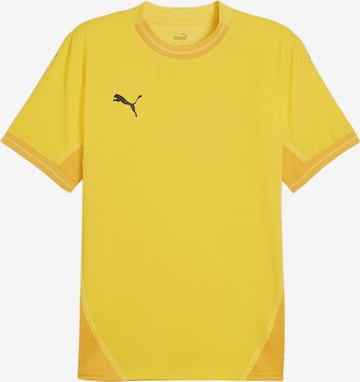PUMA Funktionsshirt 'TeamFinal' in Gelb: Vorderseite