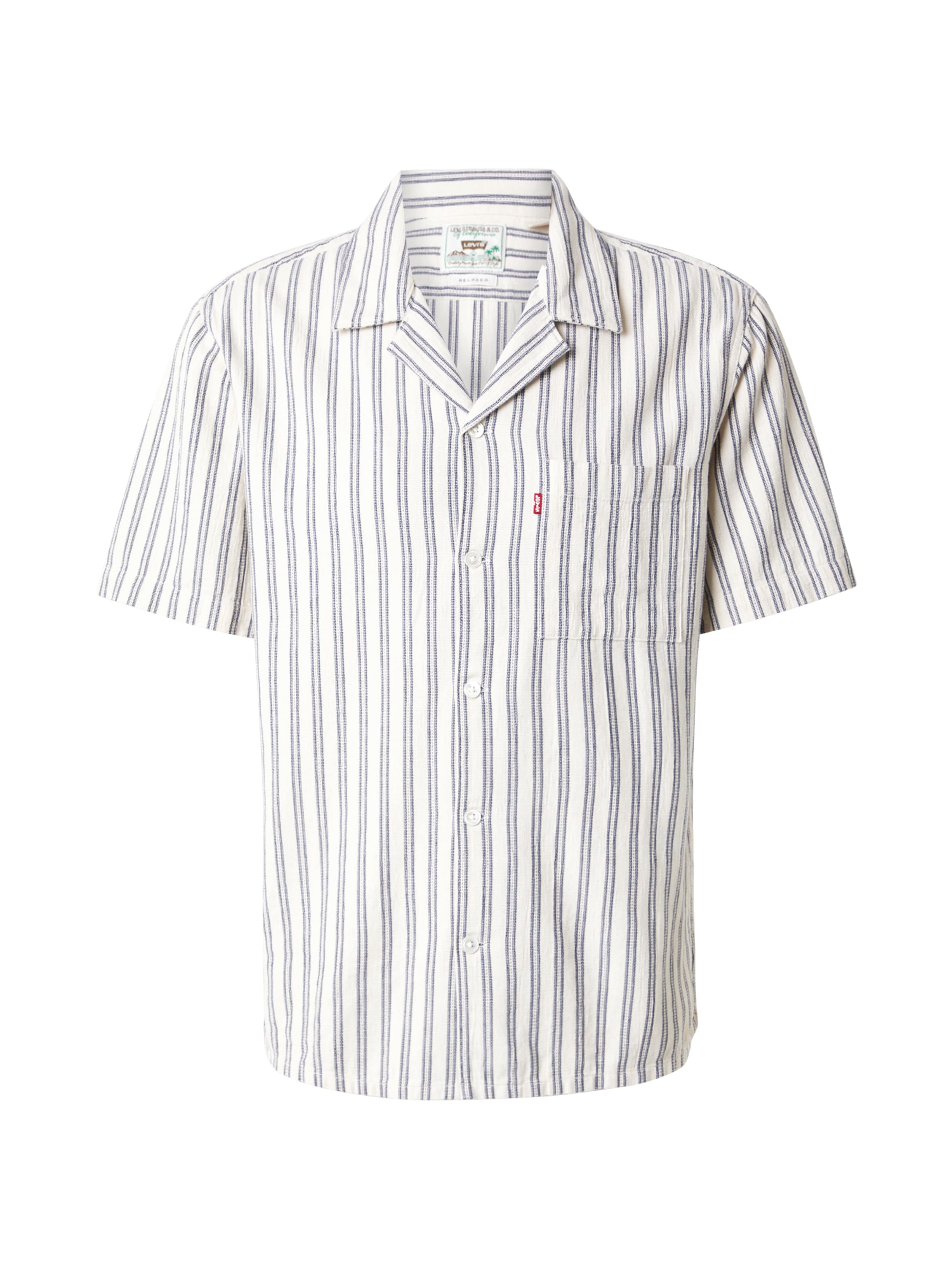 LEVI'S ® Triiksärk 'Short Sleeve Sunset Standard Camp Shirt', värv sinine: eest vaates