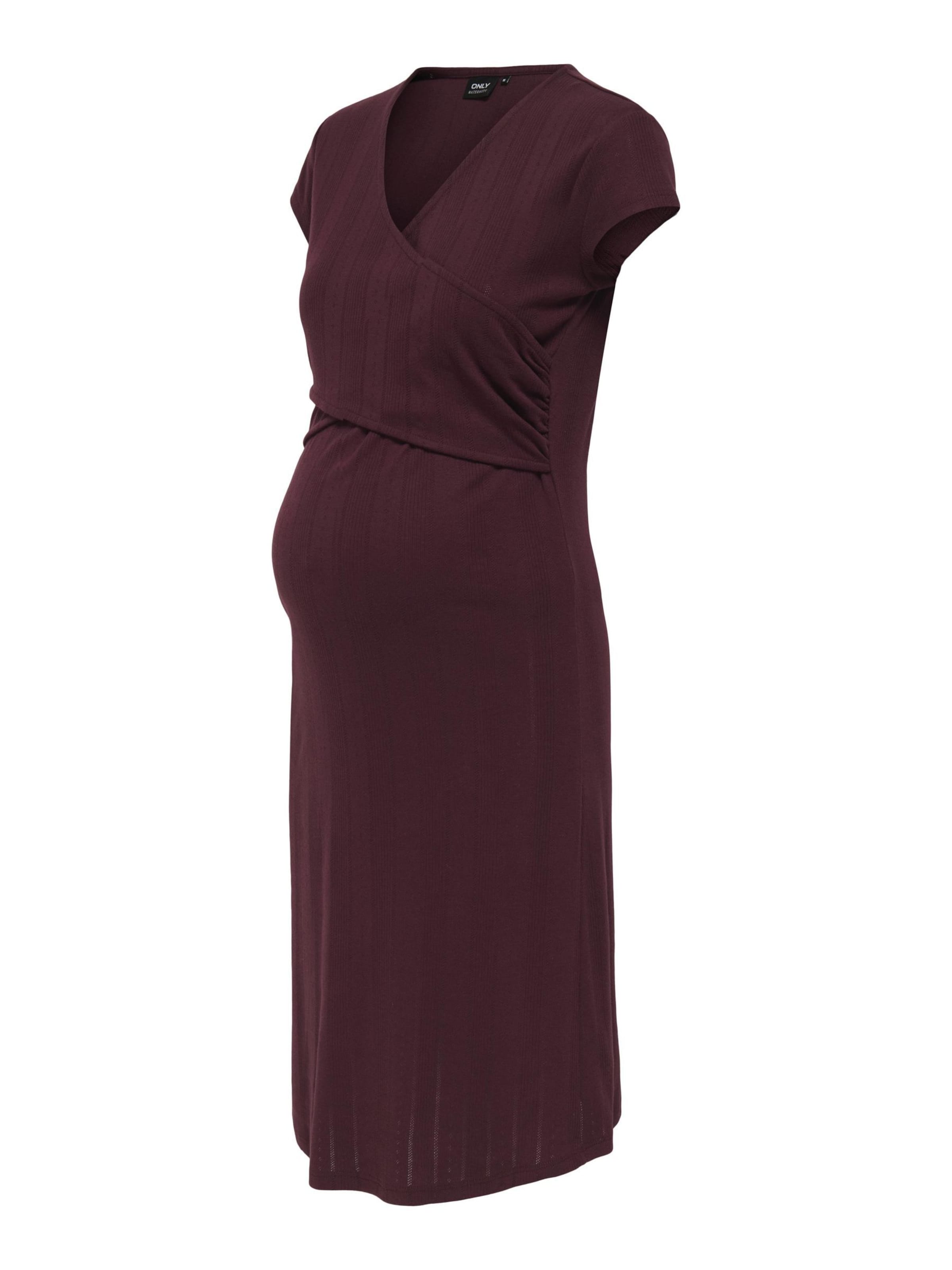 Only Maternity - Vestido en rojo: frente