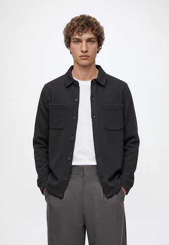 INDICODE JEANS - Sudadera con cremallera 'Arkven' en negro