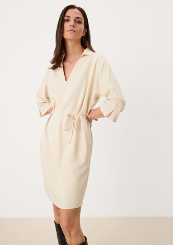 s.Oliver BLACK LABEL Jurk in Beige