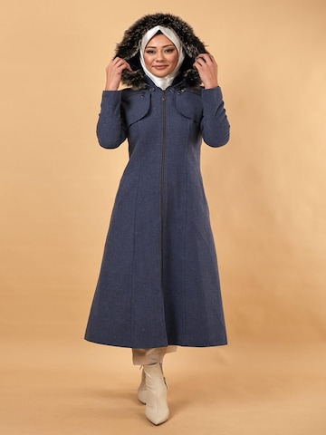 MODAMIHRAM Winterjas in Blauw