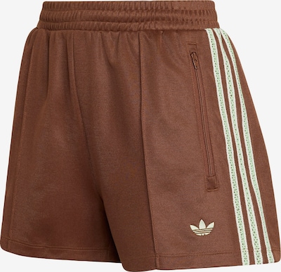 ADIDAS ORIGINALS Hlače 'Summer Glow' veličine 34/regular u smeđa / svijetlozelena / bijela, Pregled proizvoda