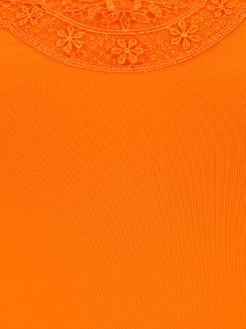 Vero Moda CurveTop 'INGRID' - narančasta boja