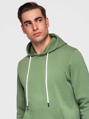 Sweat-shirt Ombre en vert