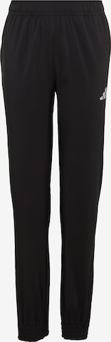 ADIDAS SPORTSWEAR Tapered Sporthose 'Tech Apparel' in Schwarz: Vorderseite