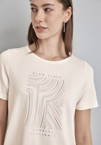 STREET ONE T-Shirt in Weiß