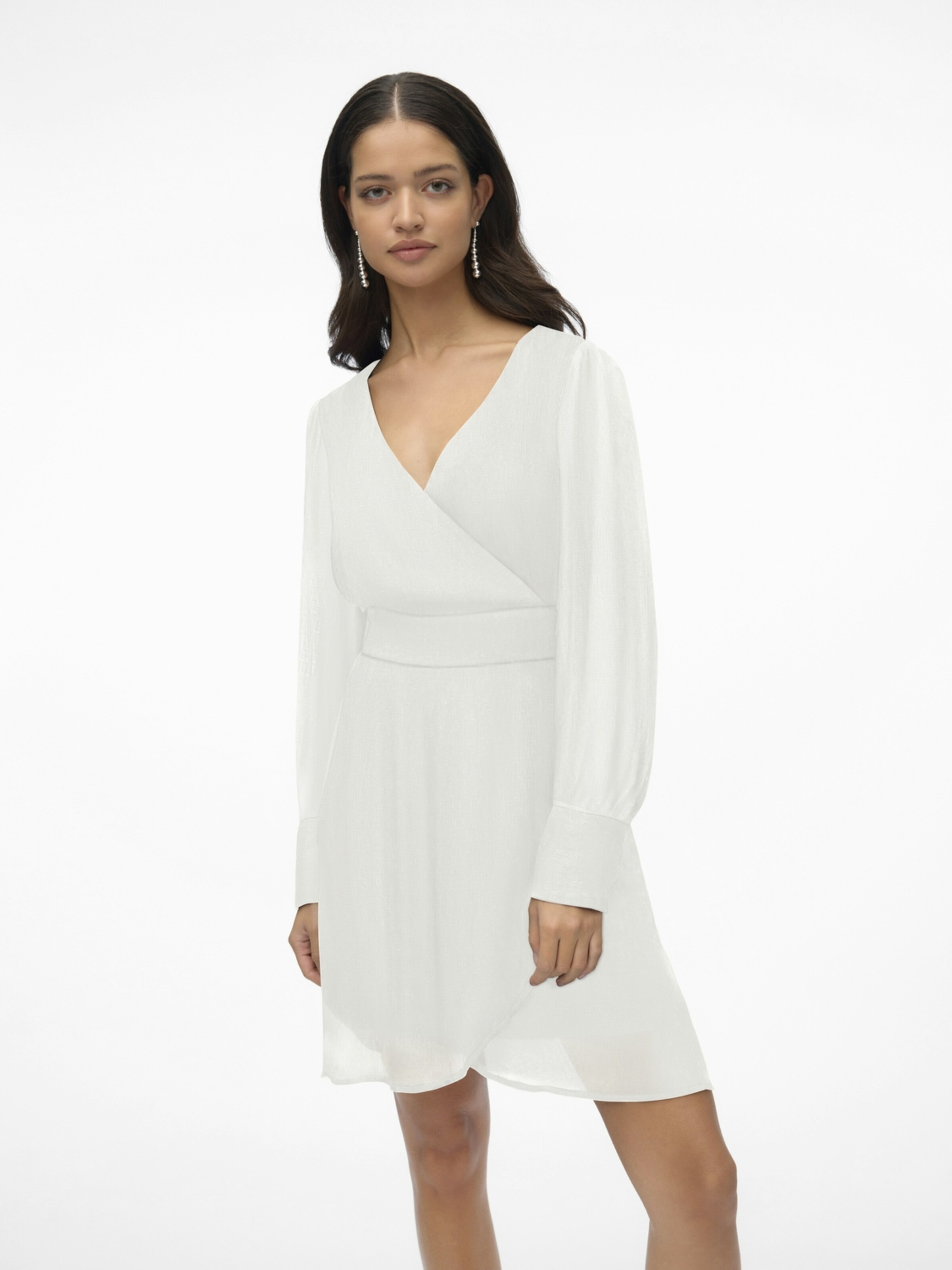 VERO MODA Dress in White: front