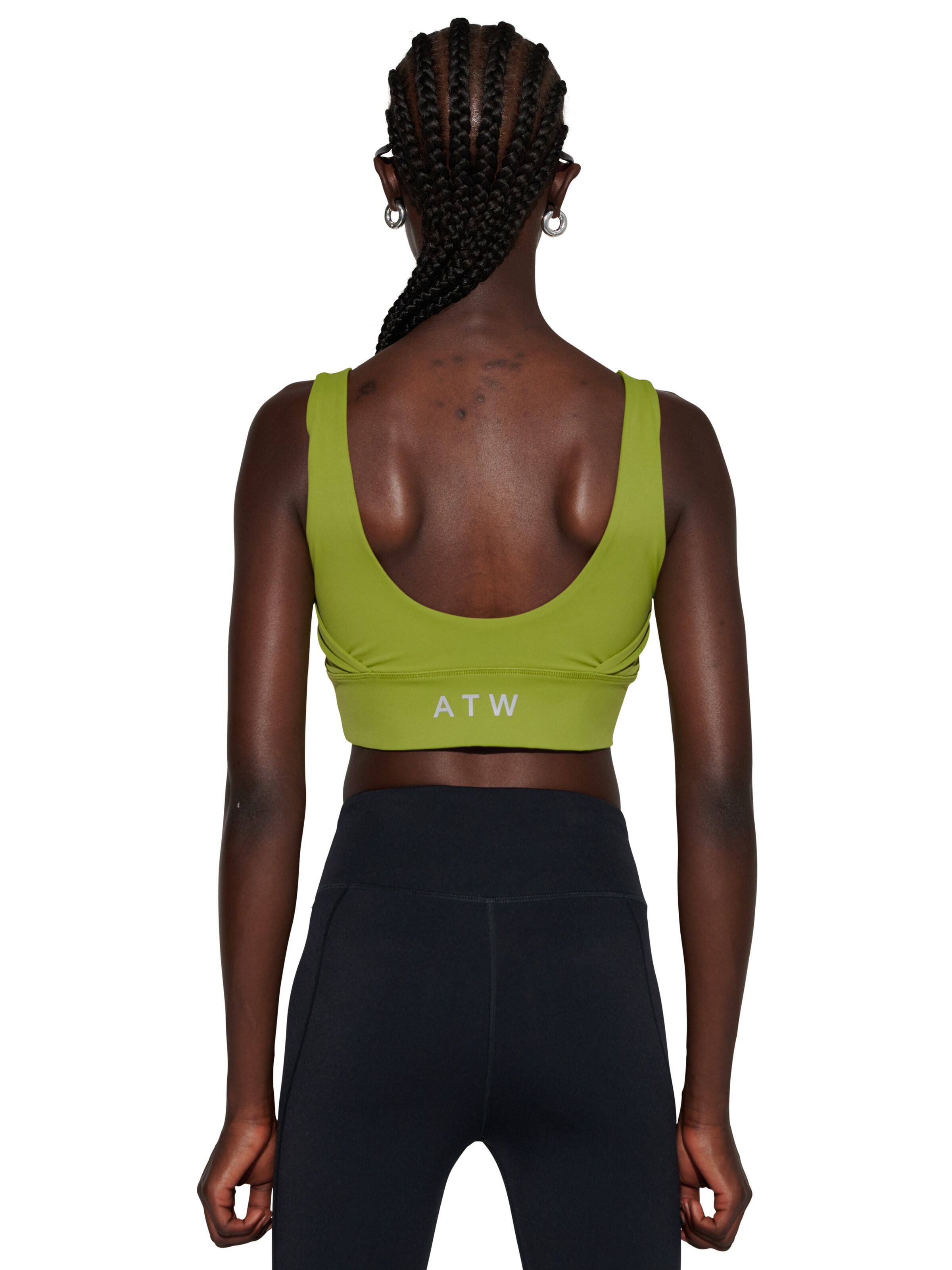 Bustier Haut de sport HALO en vert