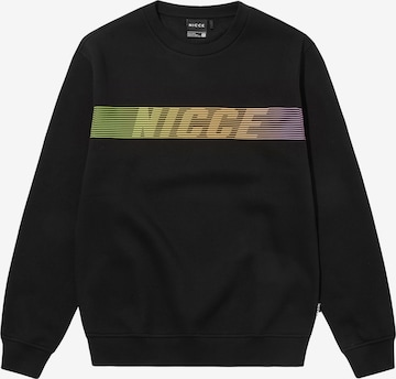 Nicce Sweatshirt 'LAJA' in Black: front
