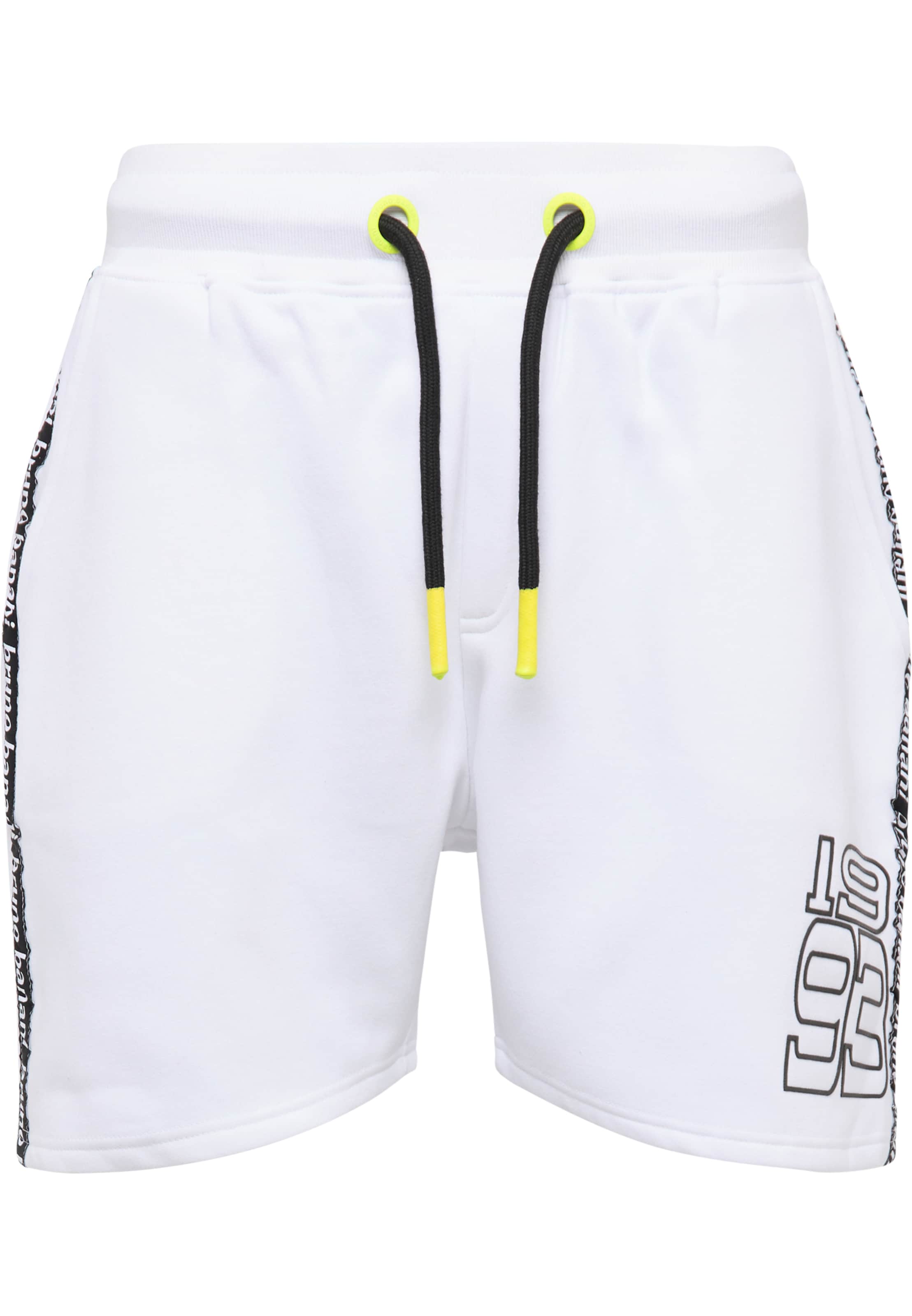 Bruno Banani Regular Trousers 'MCDONALD' in White: front