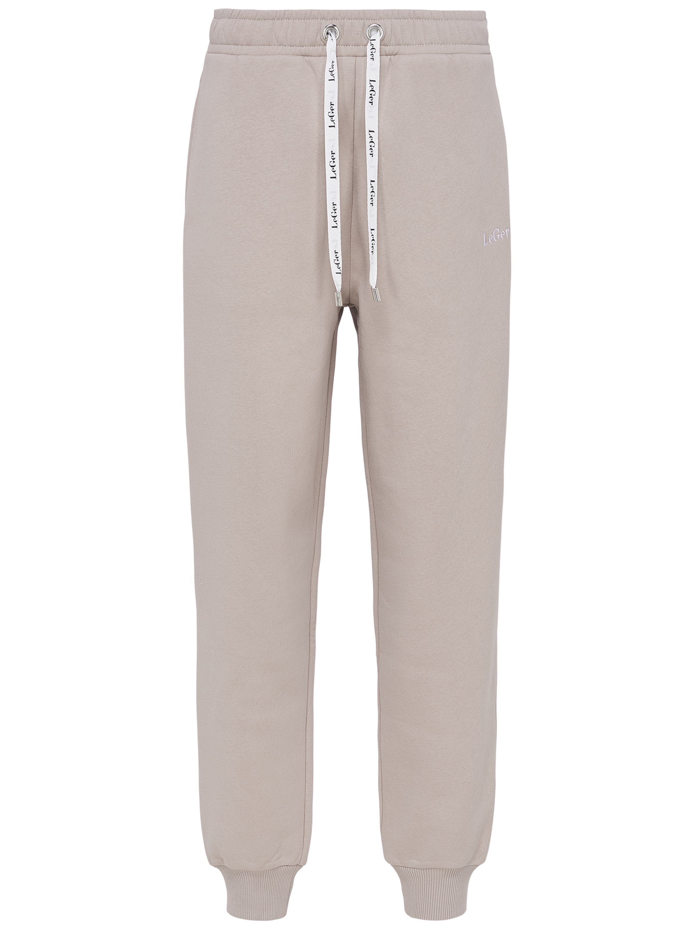LeGer by Lena Gercke Pantalon 'Nela' en 34 en greige / blanc, Vue avec produit