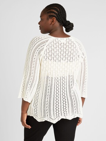 Pull-over 'Nola' ONLY Carmakoma en blanc